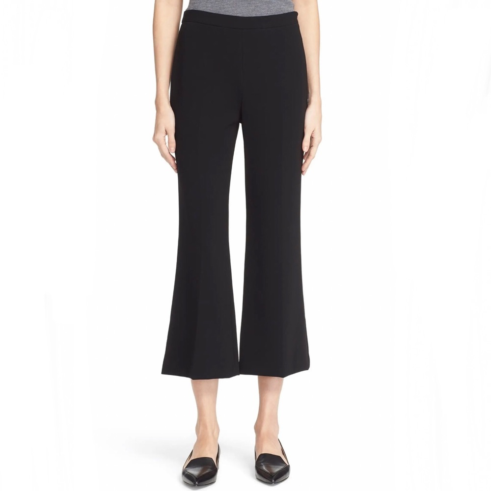Perfect! DYT T4 Crispy Black Theory Laleenka Straight-Leg Culotte Pants! size 0!